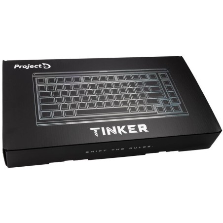 Ducky Tinker 75 Klawiatura Gaming Usb Us English Czarny