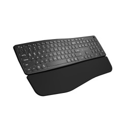 Natec Porifera Klawiatura Dom/Biuro Bluetooth Qwerty Amerykański Międzynarodowy Czarny