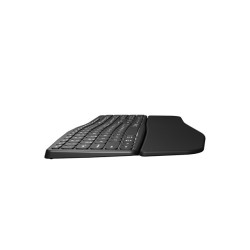 Natec Porifera Klawiatura Dom/Biuro Bluetooth Qwerty Amerykański Międzynarodowy Czarny