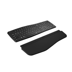 Natec Porifera Klawiatura Dom/Biuro Bluetooth Qwerty Amerykański Międzynarodowy Czarny