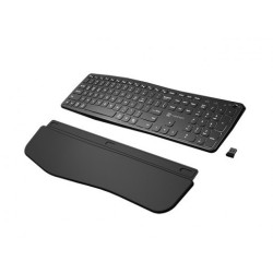 Natec Porifera Klawiatura Dom/Biuro Bluetooth Qwerty Amerykański Międzynarodowy Czarny