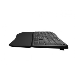 Natec Porifera Klawiatura Dom/Biuro Bluetooth Qwerty Amerykański Międzynarodowy Czarny