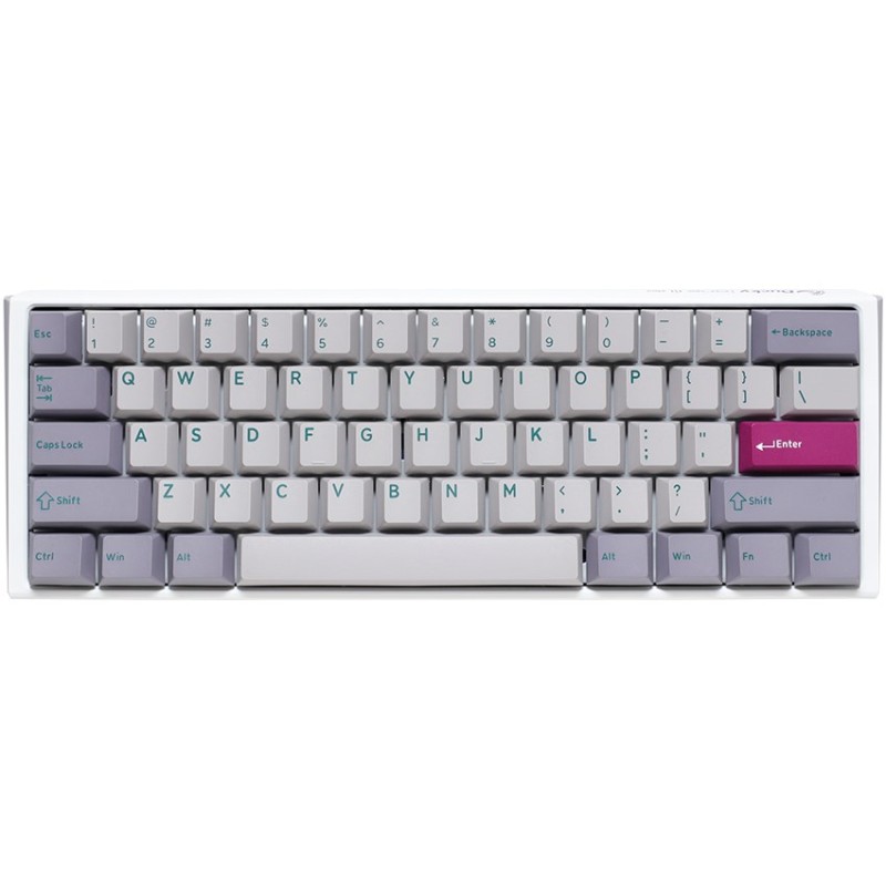 Mini Klawiatura Gamingowa Ducky One 3 Mist Grey Rgb Led - Mx-Red