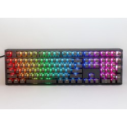 Klawiatura Gamingowa Ducky One 3 Aura Black, Rgb Led - Gateron Baby Kangaroo (Us)