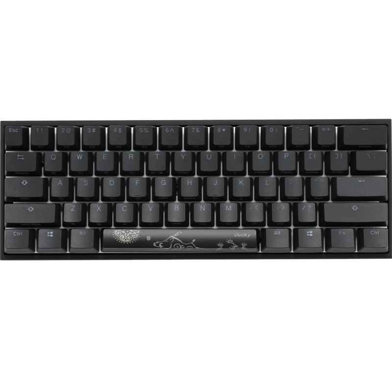 Ducky Mecha Mini Klawiatura Gaming Usb Angielski Czarny