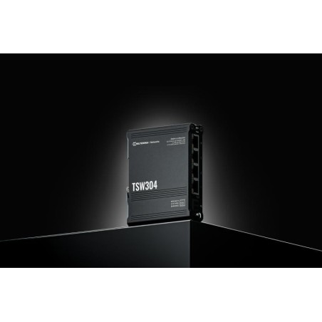 Teltonika Tsw304 Łącza Sieciowe Gigabit Ethernet (10/100/1000) Obsługa Poe Czarny