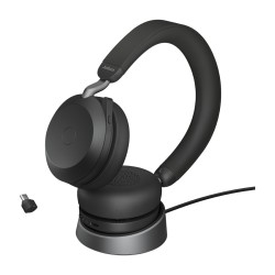 Zestaw Słuchawkowy Jabra Evolve2 75 Link380C Uc/Stereo Stand Black