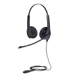 Jabra Biz 1500 Zestaw Słuchawkowy Przewodowa Opaska Na Głowę Biuro/Centrum Telefoniczne Bluetooth Czarny