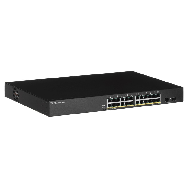 Switch Zyxel Gs1900-24Hp 26P Poe (Poe+: 24 ) 170W Managed Gigabit