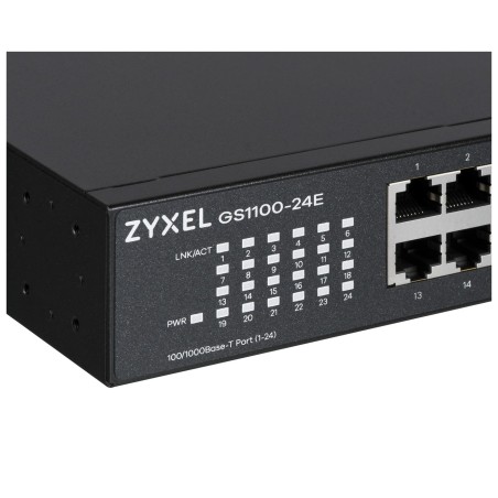Switch Zyxel Gs1100-24E 24P Unmanaged Gigabit