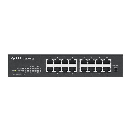 Switch Zyxel Gs1100-16 16P Unmanaged Gigabit