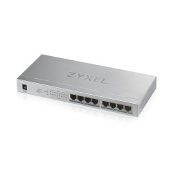 Switch Zyxel Gs1008-Hp 8P Poe (Poe+: 8) 60W Unmanaged Gigabit