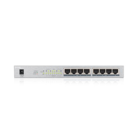 Switch Zyxel Gs1008-Hp 8P Poe (Poe+: 8) 60W Unmanaged Gigabit