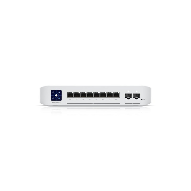 Switch Ubiquiti Unifi Enterprise 8 Poe 10P Poe ( Poe+: 8 ) Managed Multigigabit/10G (Usw-Enterprise-8-Poe-Eu)