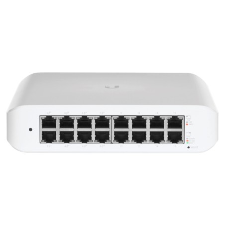 Switch Ubiquiti Unifi Lite 16 Poe 16P Poe ( Poe+: 8 ) Managed Gigabit (Usw-Lite-16-Poe-Eu)