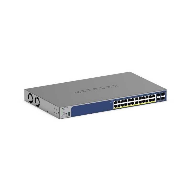 Switch Netgear Gs728Txpv3 28P Poe 190W ( Poe+: 24P) Managed Gigabit/10G