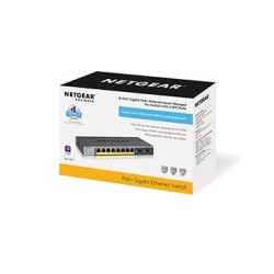 Switch Netgear Gs110Tp-300Eus 10P Poe 55W (Poe+: 8P) Managed Gigabit