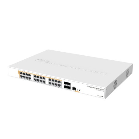 Switch Mikrotik Crs328-24P-4S+Rm 28P Poe (Poe+: 24 ) 450W Managed Gigabit/10G