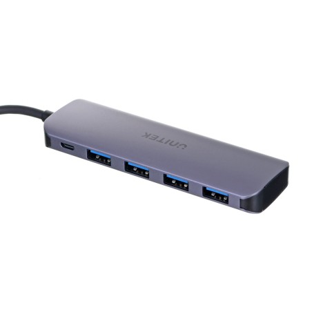 Unitek Hub Usb-C 4Xusb 3.1 Gen1, Microusb, H1107A