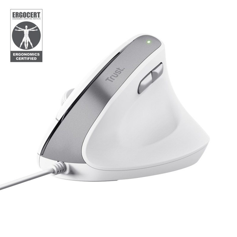Mysz Trust Bayo Ii Ergonomic White
