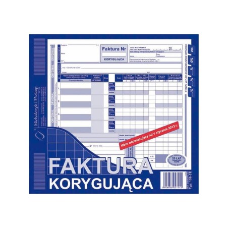 106-2N/E Faktura Korygująca 2/3 A4 Michalczyk I Prokop