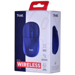 Mysz Trust Primo Wireless Mouse Matt Dark Blue