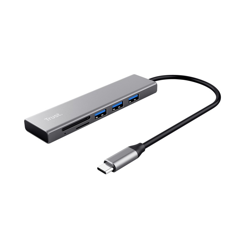 Trust Halyx Fast Usb-C Hub Card  Reader
