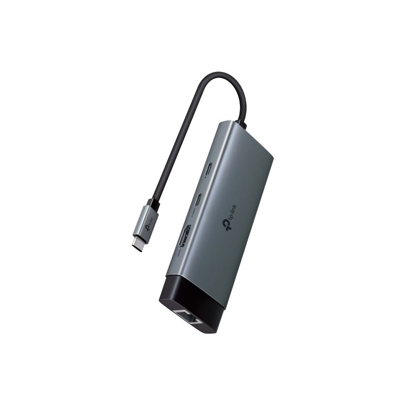 Hub Tp-Link Uh6120C 2Xusb-A 3.0, 1Xusb-C 3.0, 1Xusb-C Pd, Hdmi 4K, Rj45 Ge