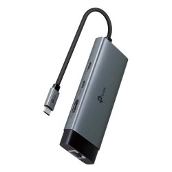 Hub Tp-Link Uh6120C 2Xusb-A 3.0, 1Xusb-C 3.0, 1Xusb-C Pd, Hdmi 4K, Rj45 Ge