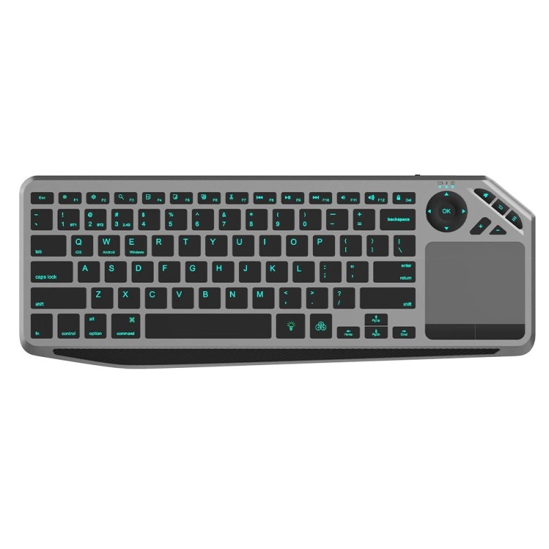 Techly Bezprzewodowa Klawiatura Dualna Bt/Rf Touch