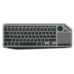 Techly Bezprzewodowa Klawiatura Dualna Bt/Rf Touch