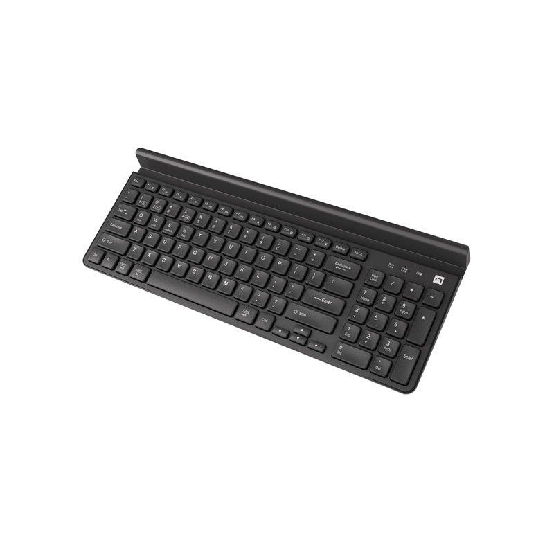 Natec Klawiatura Bezprzewodowa Felimare Us Slim Bluetooth+2.4Ghz Uchwyt Na Tablet/Smartfon Nkl-1973
