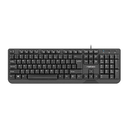 Klawiatura Membranowa Natec Trout Us Nkl-0967 (Usb 2.0  (En)  Kolor Czarny)