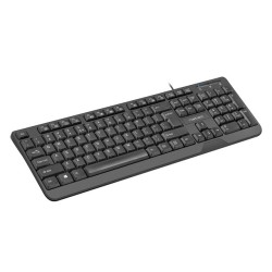 Klawiatura Membranowa Natec Trout Us Nkl-0967 (Usb 2.0  (En)  Kolor Czarny)