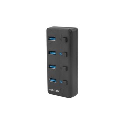 Hub Natec Mantis 2 Nhu-1557 (4X Usb 3.0  Kolor Czarny)
