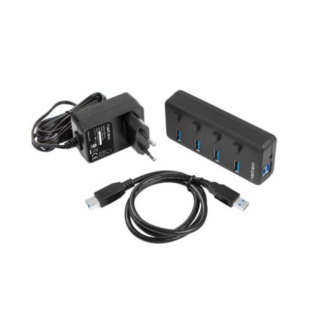 Hub Natec Mantis 2 Nhu-1557 (4X Usb 3.0  Kolor Czarny)