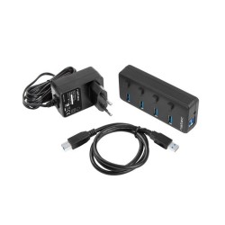 Hub Natec Mantis 2 Nhu-1557 (4X Usb 3.0  Kolor Czarny)
