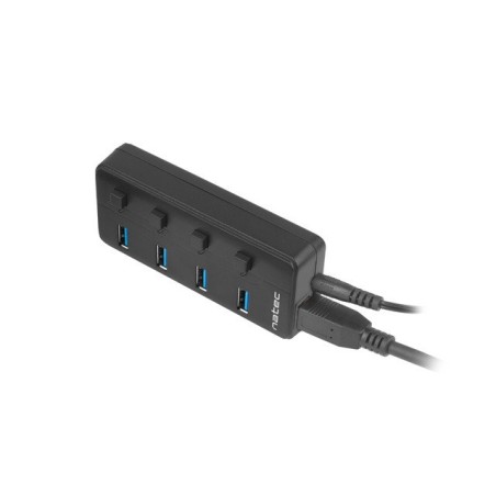 Hub Natec Mantis 2 Nhu-1557 (4X Usb 3.0  Kolor Czarny)