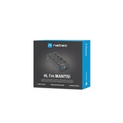 Hub Natec Mantis 2 Nhu-1557 (4X Usb 3.0  Kolor Czarny)