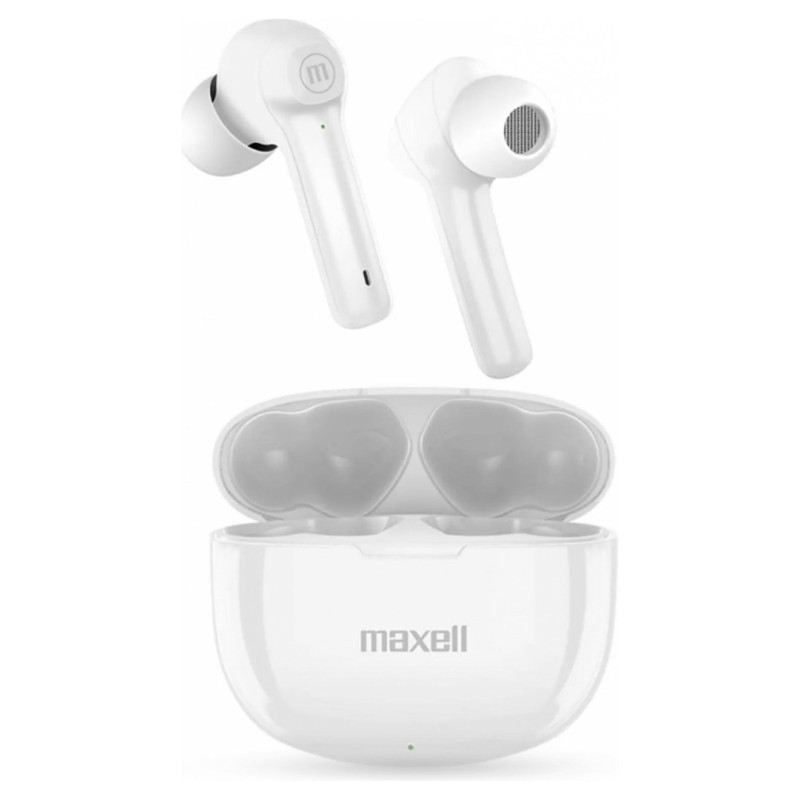 Maxell Dynamic+ Słuchawki Bezprzewodowe Białe