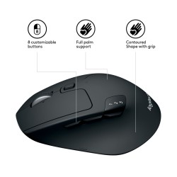Mysz Logitech M720 Triathlon 910-004791 (Optyczna  1000 Dpi  Kolor Czarny)