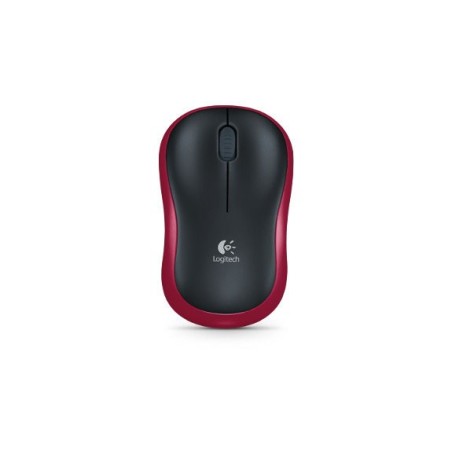 Mysz Bezprzewodowa Logitech M185 910-002237 (Optyczna  1000 Dpi  Kolor Czerwony)