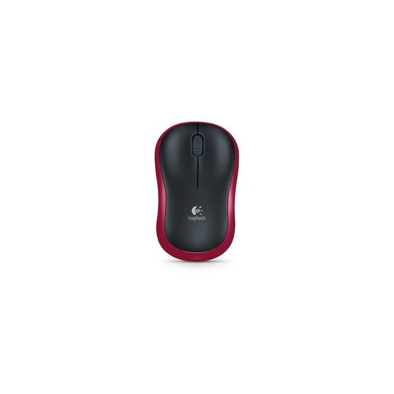 Mysz Bezprzewodowa Logitech M185 910-002237 (Optyczna  1000 Dpi  Kolor Czerwony)