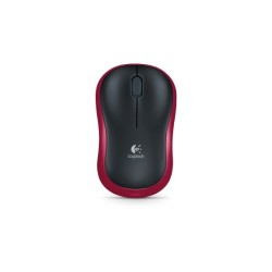 Mysz Bezprzewodowa Logitech M185 910-002237 (Optyczna  1000 Dpi  Kolor Czerwony)