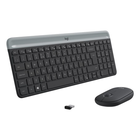 Wireless Keyboard And Mouse Combo Mk470 Graphite