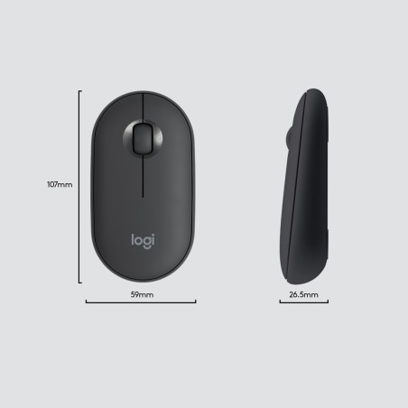 Wireless Keyboard And Mouse Combo Mk470 Graphite