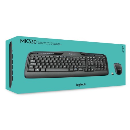 Zestaw Logitech Wireless Combo Mk330 Bezprzewodowy