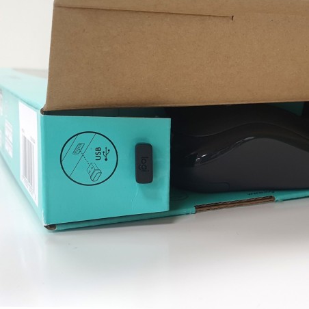 Klawiatura Membranowa Logitech Mk270 920-004508 (Usb (Radio 2.4 Ghz)  Kolor Czarny)