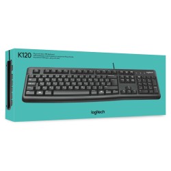 Klawiatura Membranowa Logitech K120 920-002479 (Usb 2.0  (Us)  Kolor Czarny)