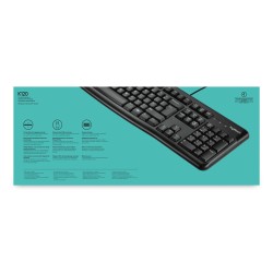 Klawiatura Membranowa Logitech K120 920-002479 (Usb 2.0  (Us)  Kolor Czarny)